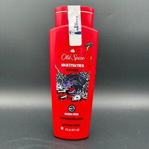 Old Spice‎ NightPanther Body Wash 16 Fl Oz Shower Fresh Scent